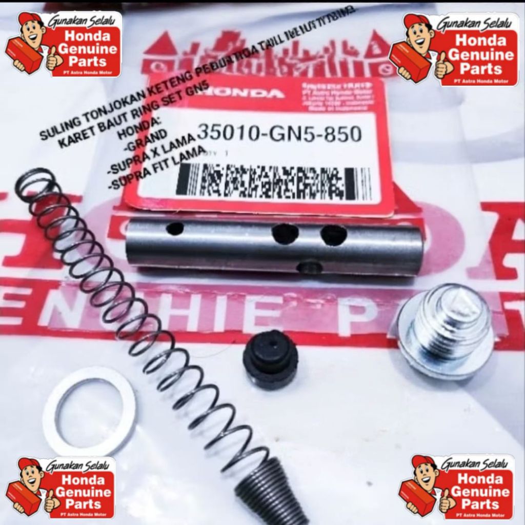 Tonjokan Suling Keteng Set Honda Grand Supra X Original Honda Cgk