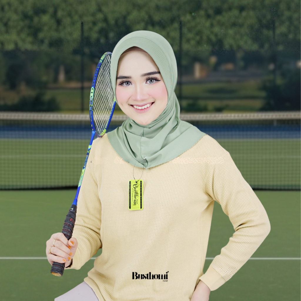 Jilbab Sport Hijab Instan Hijab Sport Jersey Premium Olahraga Voli Sporty S