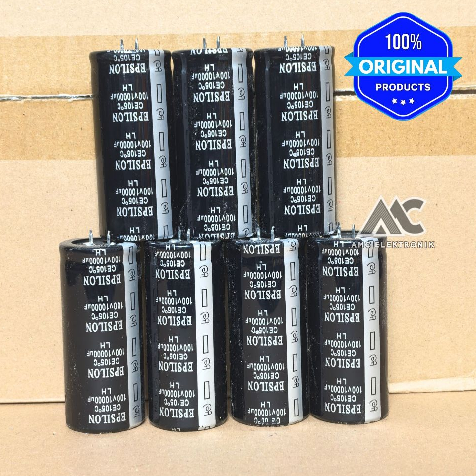 ELCO EPSILON 10000uf 100v LH EPSILON 10000uf 100v ORI