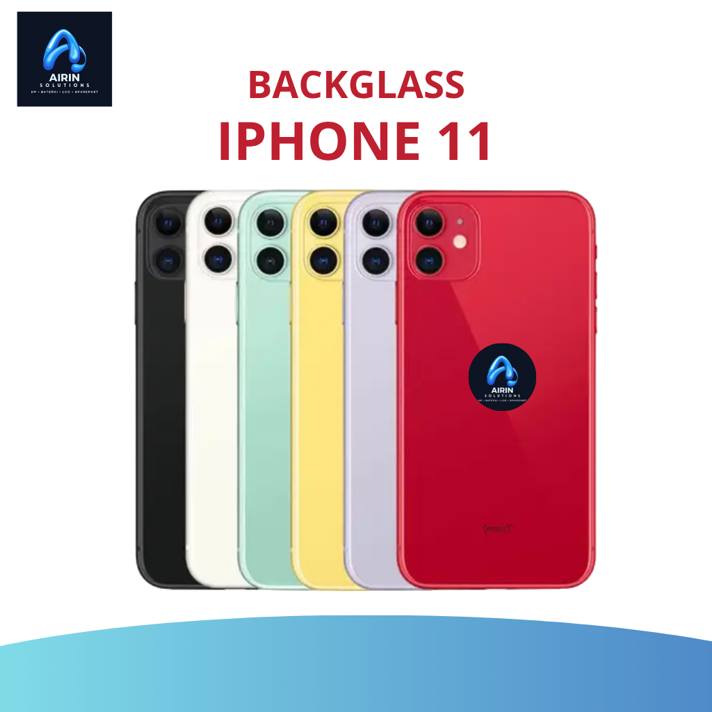 BACK CASSING - BACK GLASS TUTUP BELAKANG IPHONE 11 ORIGINAL