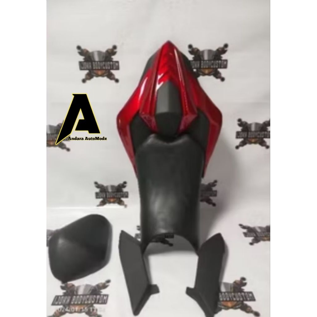 Body custom model ninja mono pnp vixion