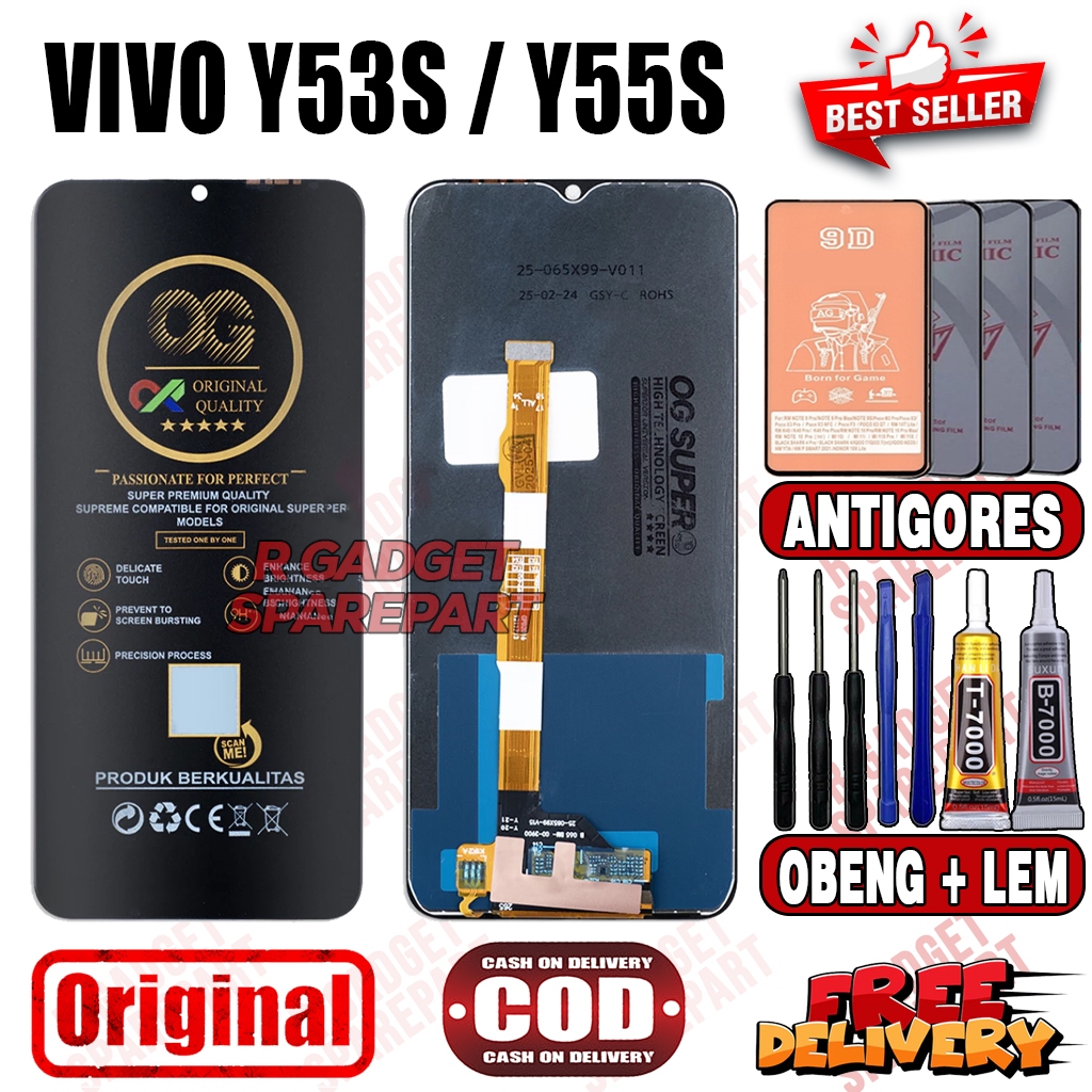 Lcd Touchscreen VIVO Y53S / VIVO Y55S Original OG SUPER Fullset