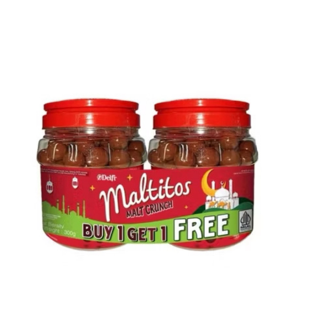Delfi Maltitos Toples Buy 1 Get 1 (2 x 275 gram)