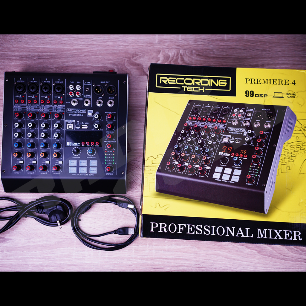 RECORDING TECH PREMIERE-4 Audio Mixer Console