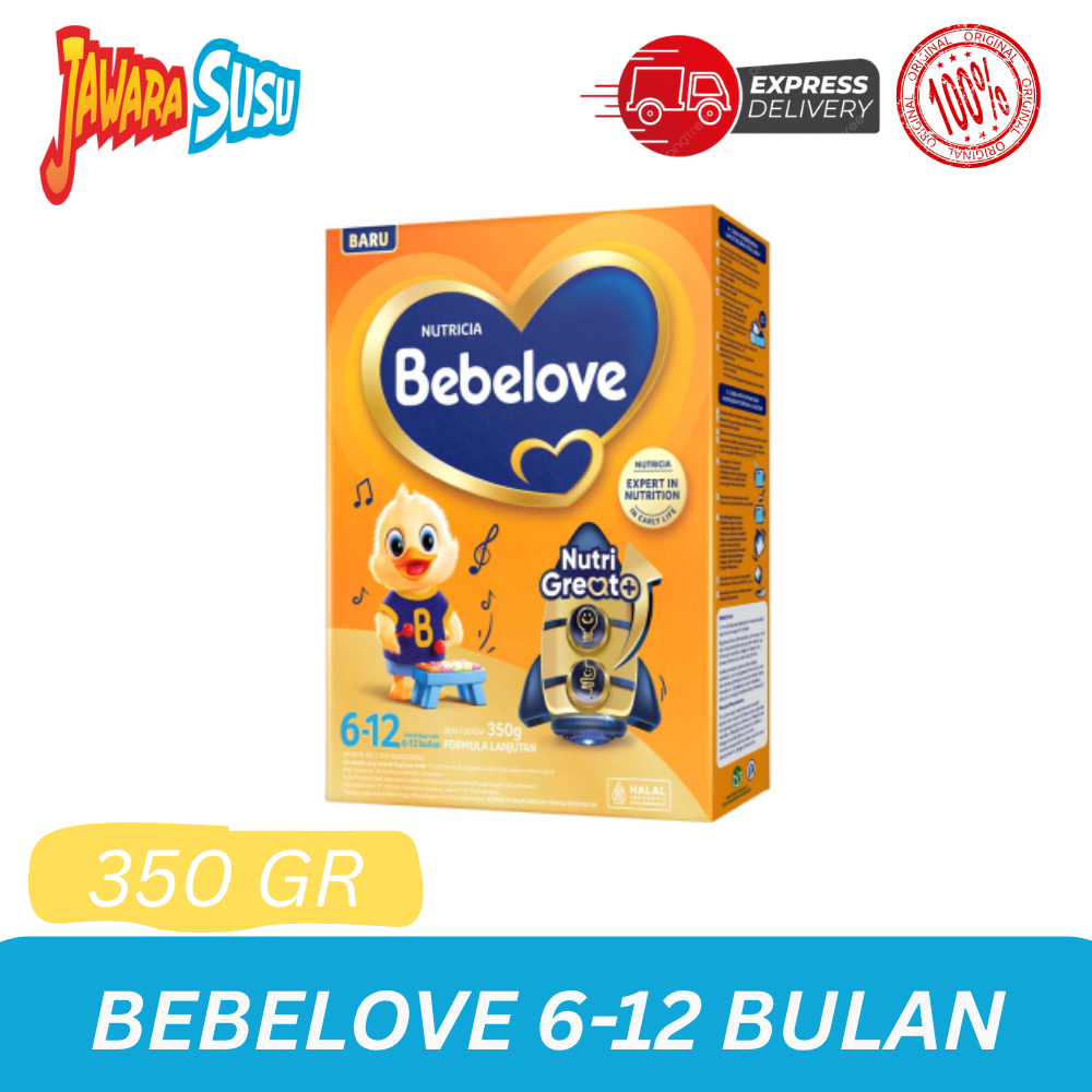 Bebelove 6-12 Bulan 350 gr Susu Formula Bayi Bubuk