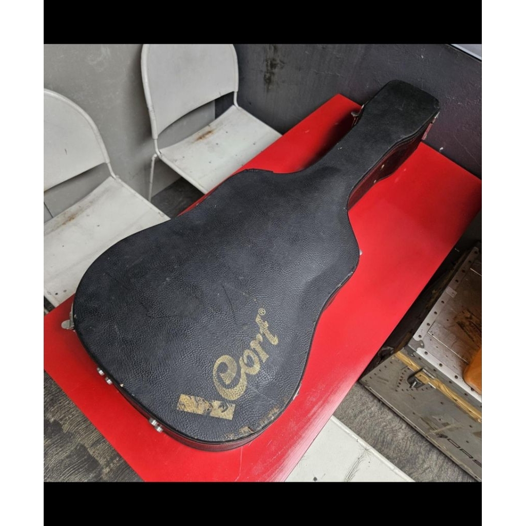 Acoustic Guitar Hardcase Cort Original Gitar Akustik