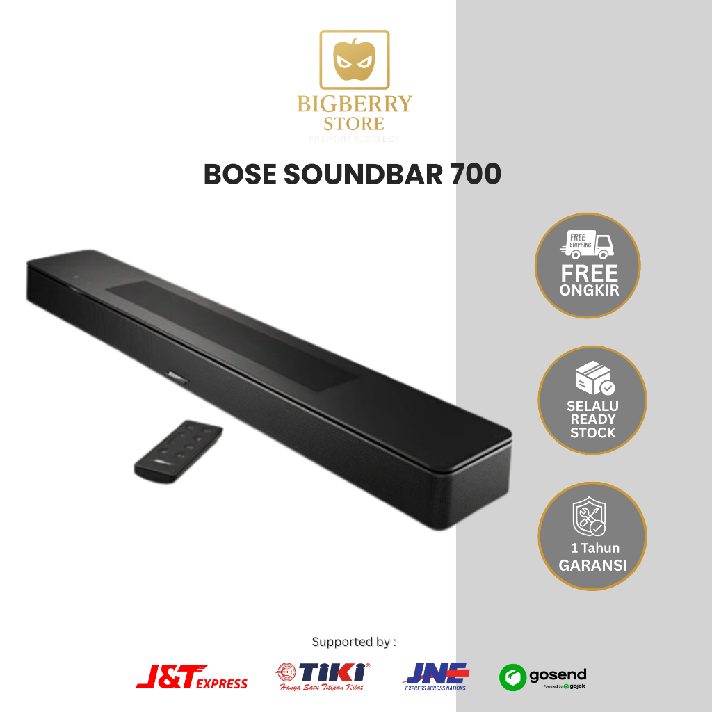 Bose Soundbar 700 Wireless Bluetooth Home Theater Speaker White Black