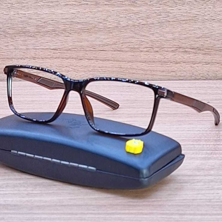 Kacamata Lensa Baca Jalan Sporty Anti Radiasi OX4887 Progresif Photocromic Blueray Bluecromic