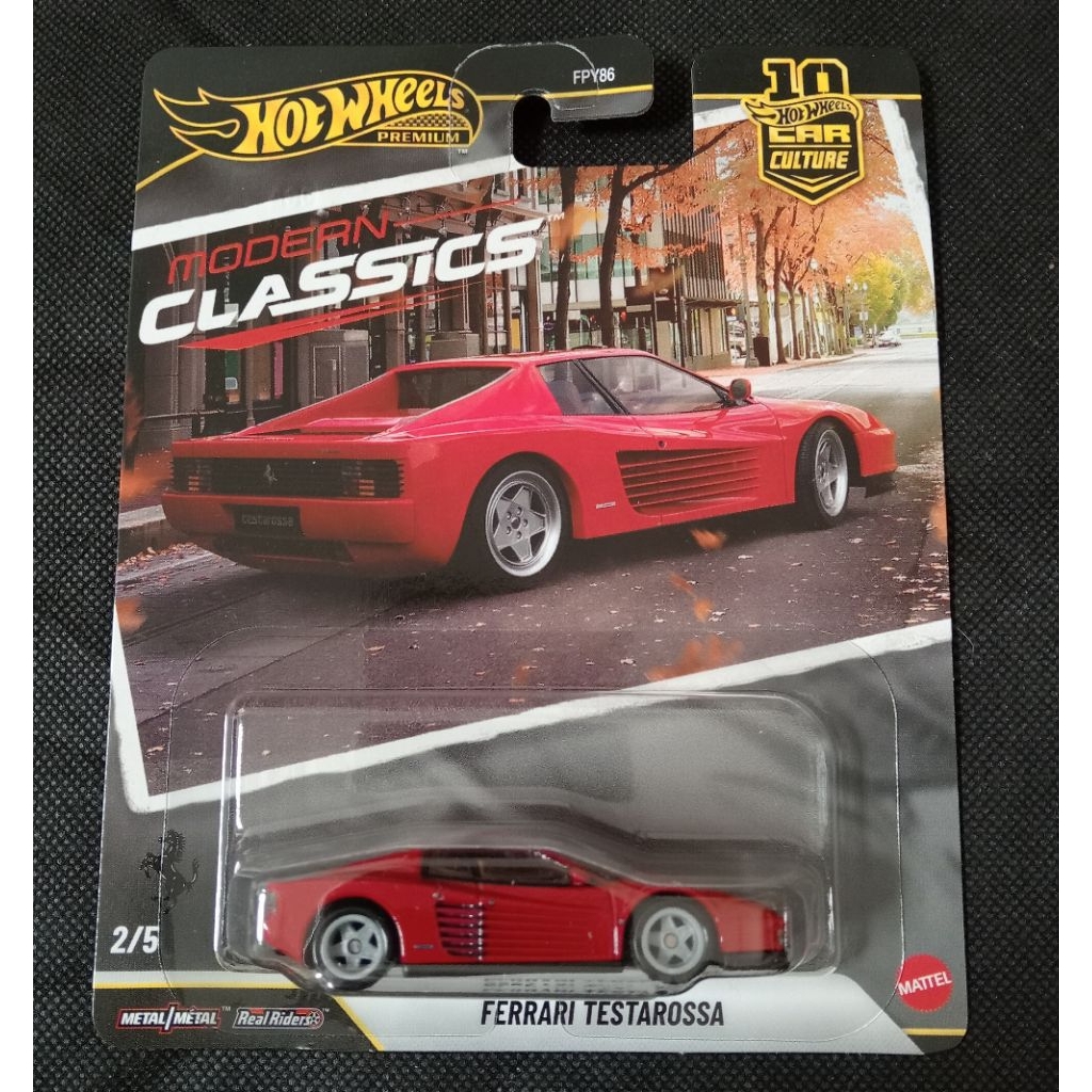 HOT WHEELS FERRARI TESTAROSSA MODERN CLASSICS
