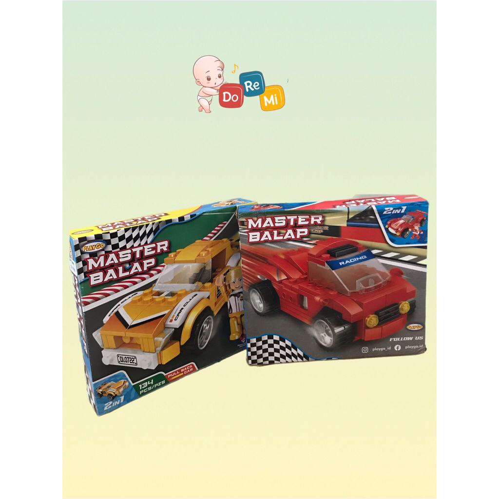 MAINAN LEGO MASTER BALAP