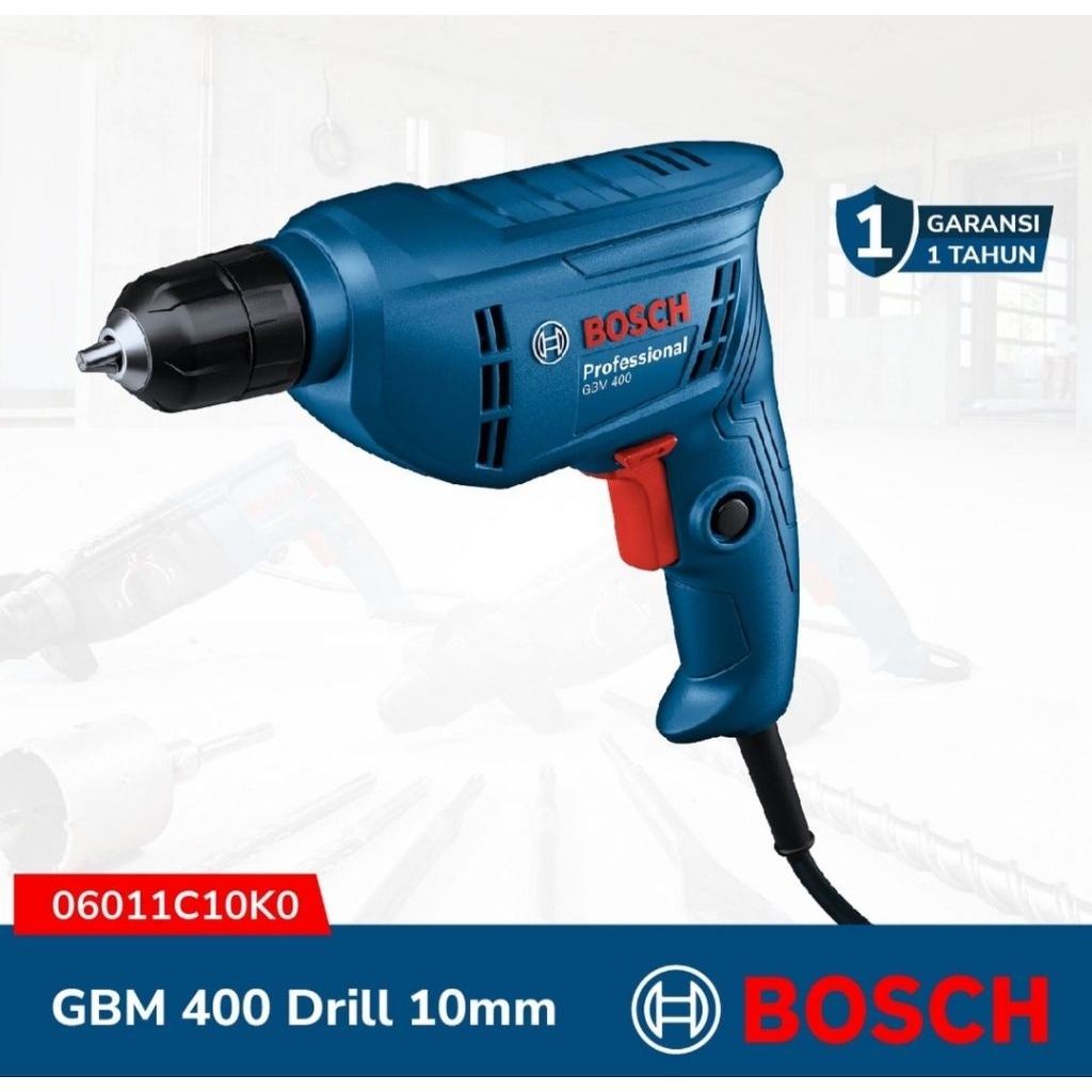 BOR BOSCH GBM400 10 mm bolak balik