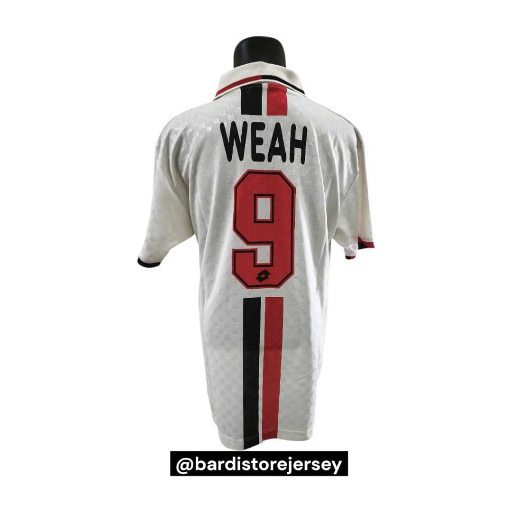 AC Milan Jersey Away 1995 George Weah Original