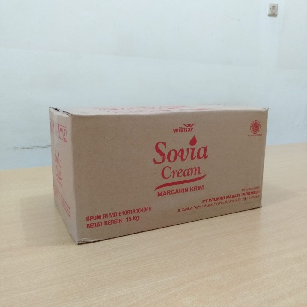 SOVIA MARGARINE KARTON 15 KG