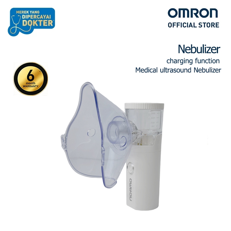 OMRON alat nebulizer portable Alat Uap Nebulizer Anak Dan Dewasa Alat Terapi Pernafasan Asma Ultraso