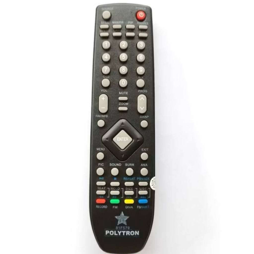 remot polytron led polytron multi bisa untuk beberapa jenis tv polytron baik tv tabung maupun tv led