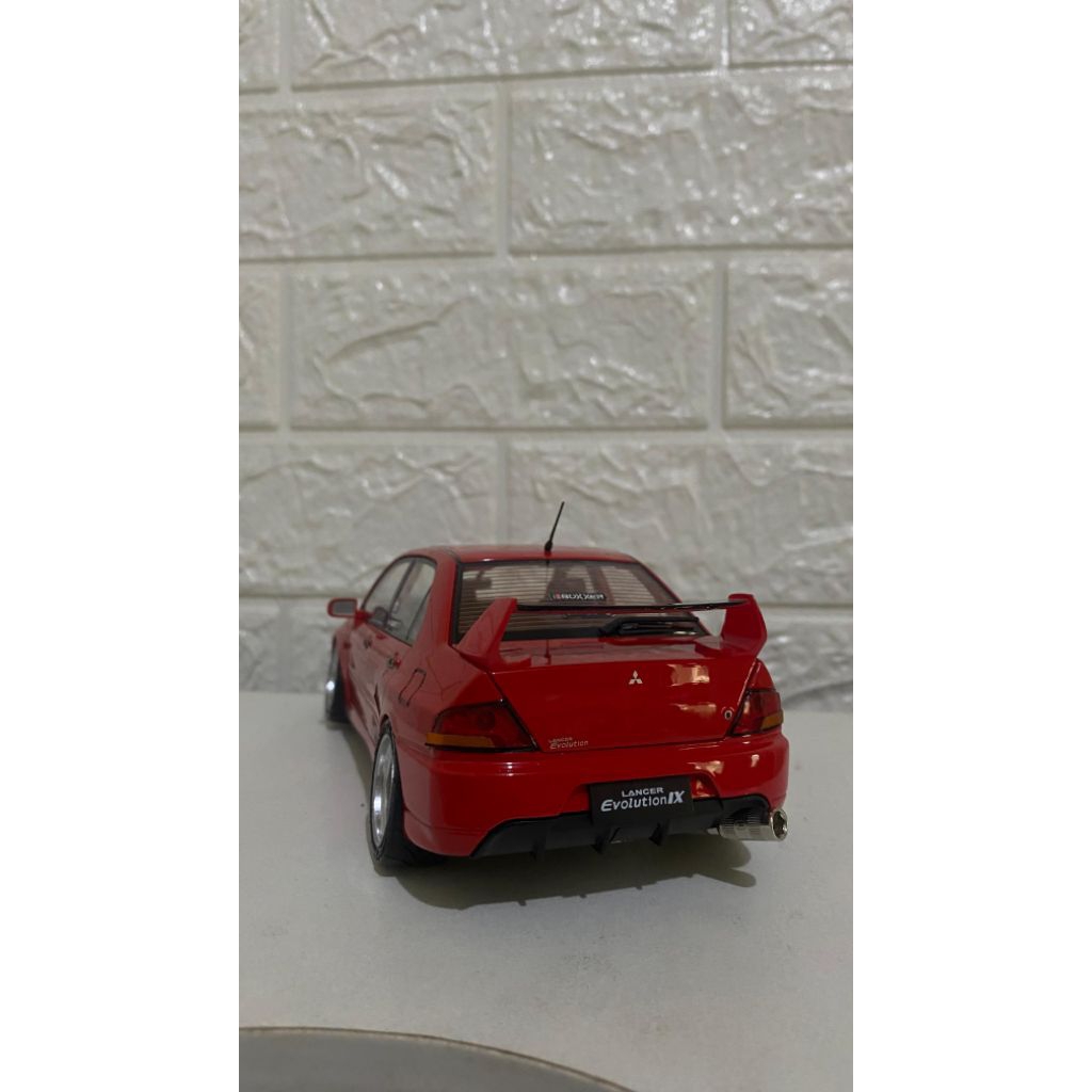 diecast lancer evo skala 24 custom ceper