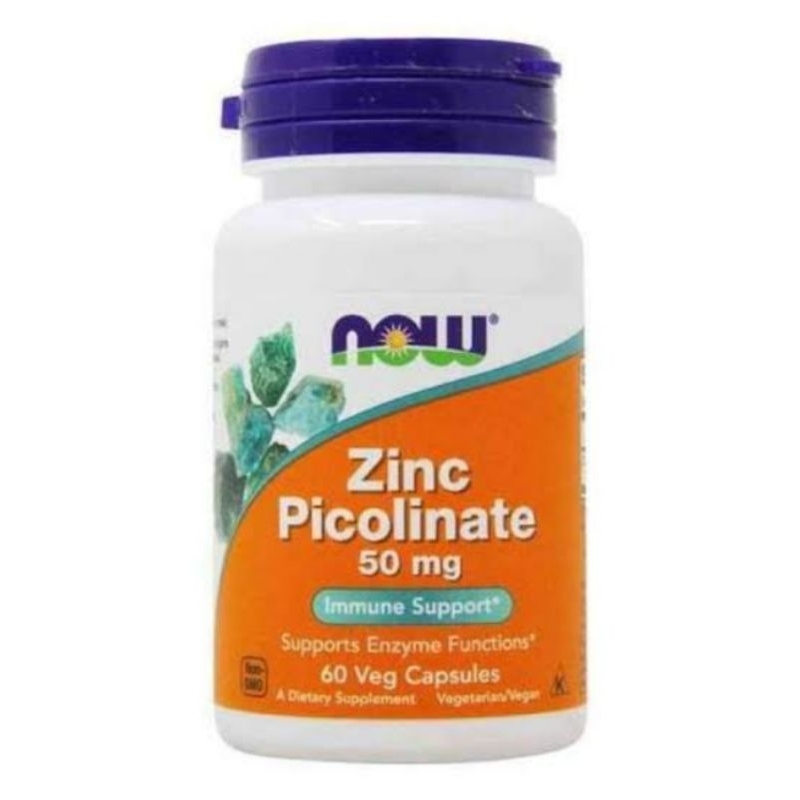 NOW | ZINC PICOLINATE | 50mg - 60 VCaps