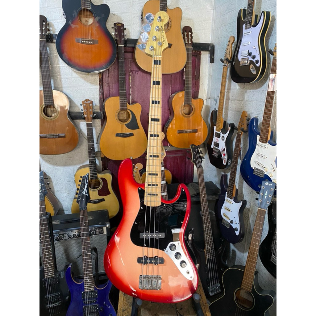 Bass Fender Jazz Bass HQ 4 String Pasif second istimewa