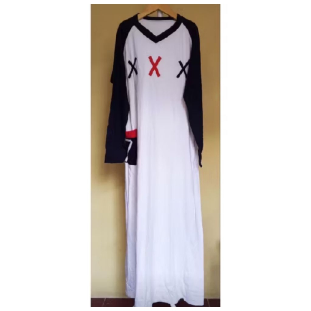 45. gamis daily pocket bordir xxx