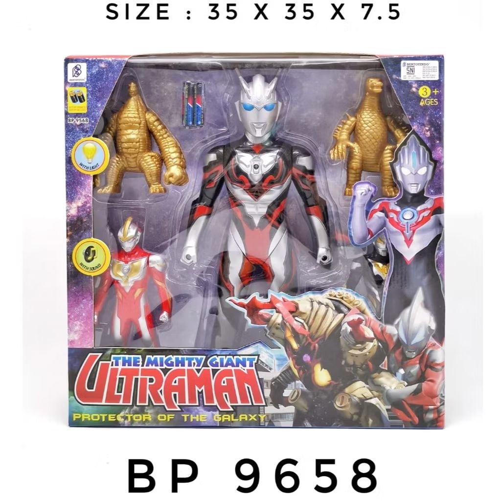 Mainan Robot Ultraman Aultraman Ada Monster Godzilla