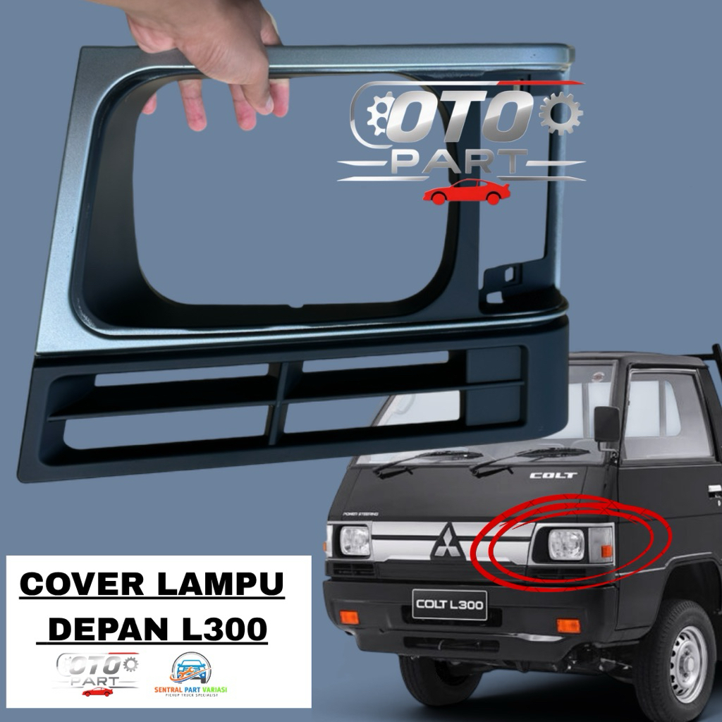 RING COVER LAMPU DEPAN L300 / COVER HEADLAMP L300 / GRIL SAMPING L300 / GRIL L300 / LAMPU KOTA L300