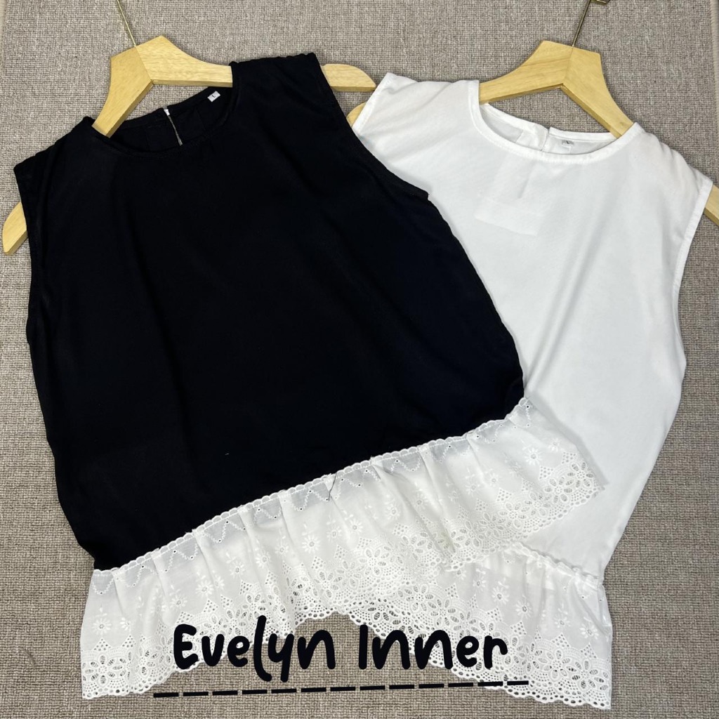 MYLOVA - EVELYN INNER RENDA - Inner renda bawah - inner rayon renda - inner tanpa lengan renda bawah