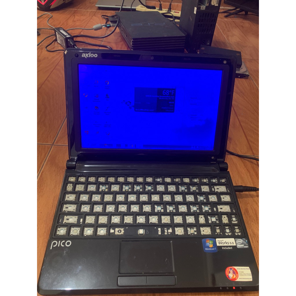 laptop axioo pico Minus lcd dan keyboar