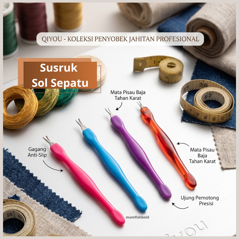 Susruk Sol Sepatu / Alat Cungkil Jahitan Kulit & Sol Sepatu Sandal Soler A