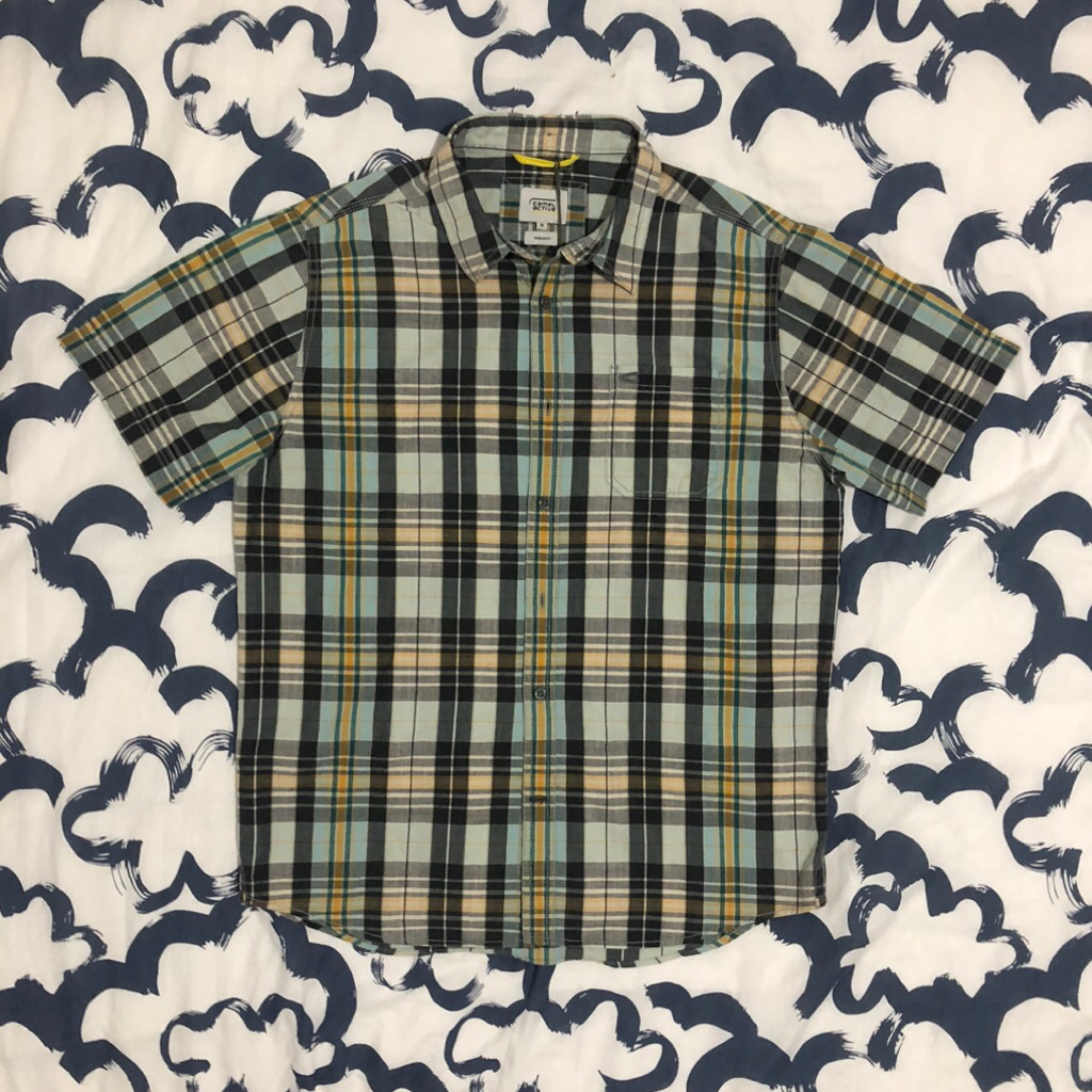 Kemeja Camel Active Motif Kotak