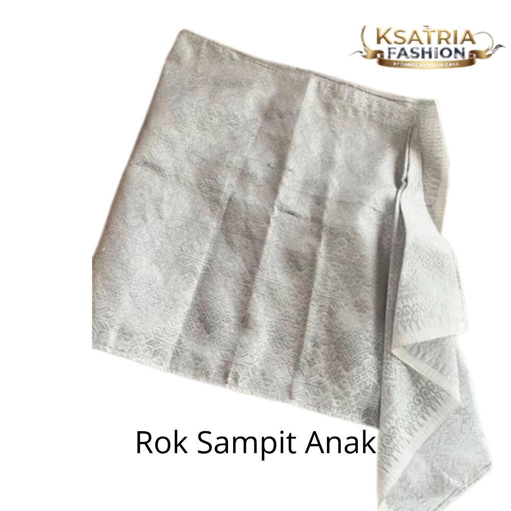 Rok Sapit Batik Songket Anak Usia/UKURAN TK/SD LAKI-LAKI/PEREMPUAN/ Rok Batik Pakaian Tradisional