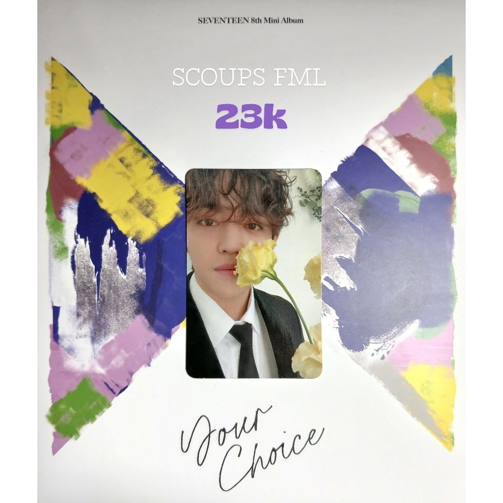 PHOTOCARD SEVENTEEN OFC SCOUPS FML CIMUMU