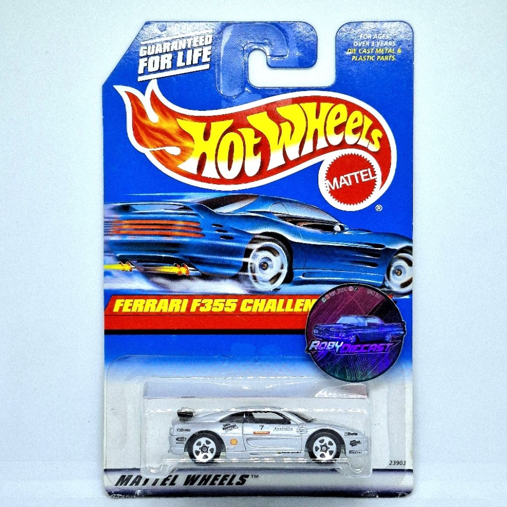Hot Wheels Ferrari F355 Challenge Silver Collector #1115