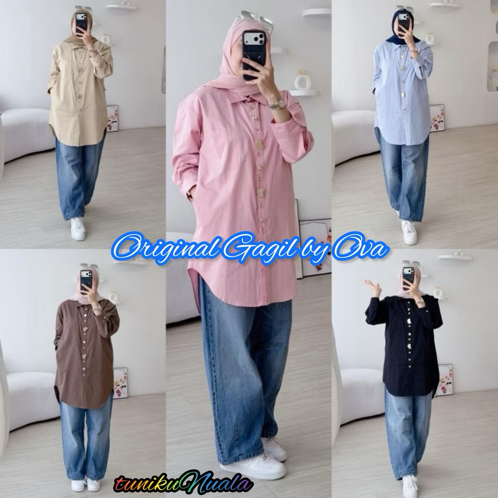 TUNIK VIOLINE dan TUNIK RABYA 3 PREMIUM GAGIL ORIGINAL BY OVA