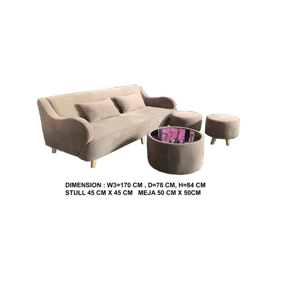 Soffa Mension Dari Kain Mindili