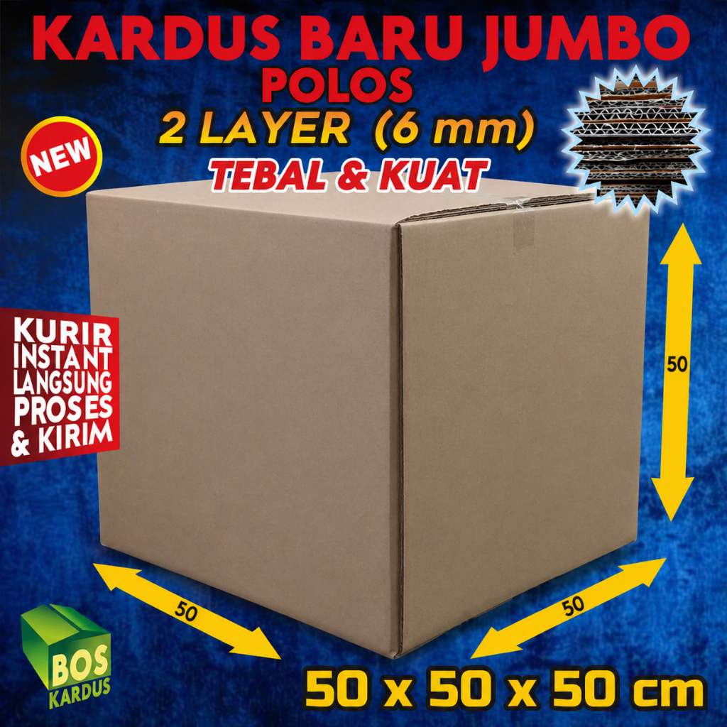 Kardus bekas besar/ kardus packing pindahan/ kardus super besar tebal/ karton box kotak Jumbo 6789AB