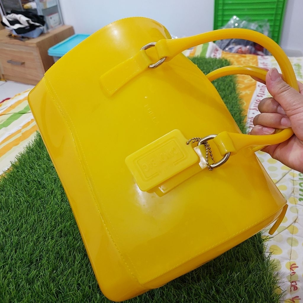 Tas wanita PRELOVED Tas jelly FURLA