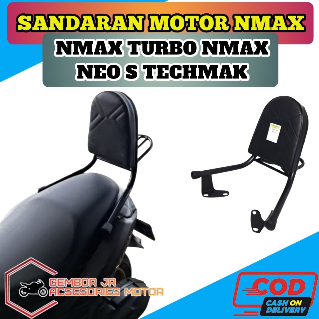 Sandaran jok motor Yamaha nmax turbo nmax neo s tachmax  senderan belakang motor