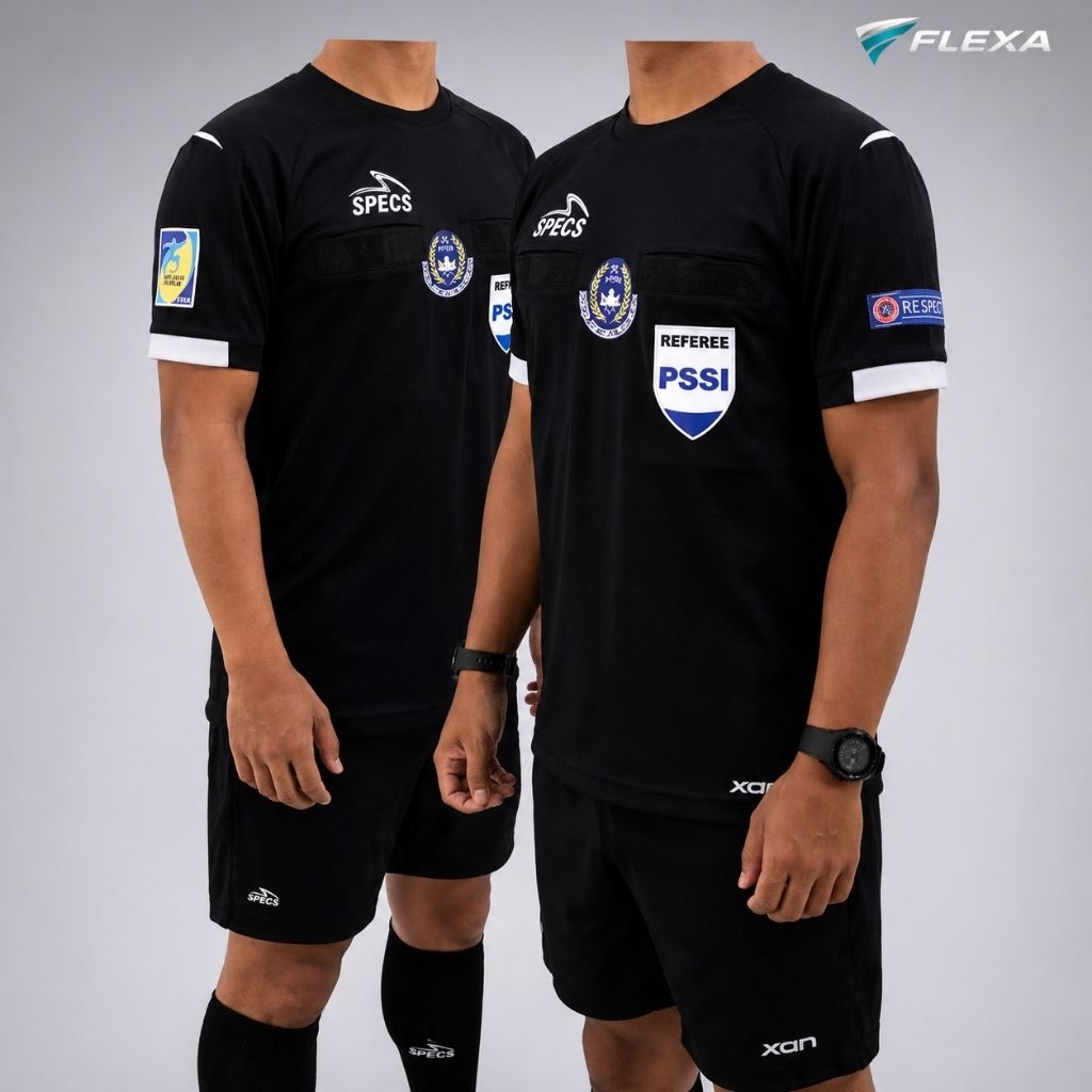 baju wasit specs 2020 full logo (pssi-fair play-respec-referee pssi
