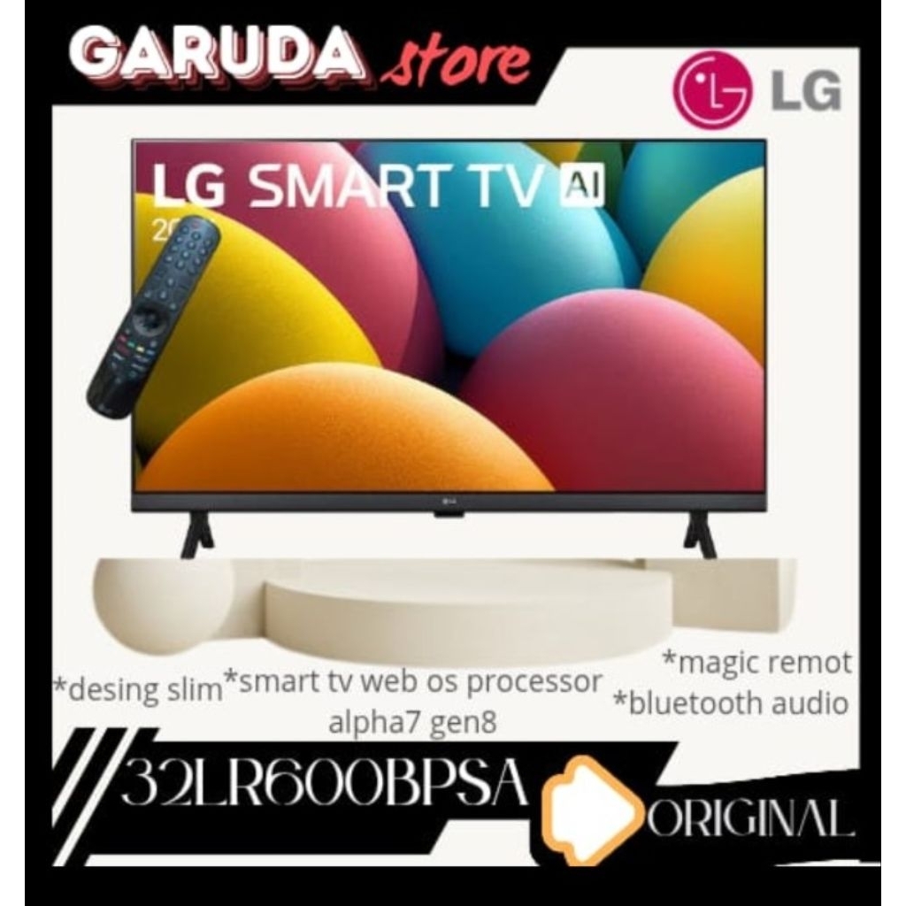 LG 32LR600BPSA SMART TV DIGITAL TV magic remot tv 32inch LG