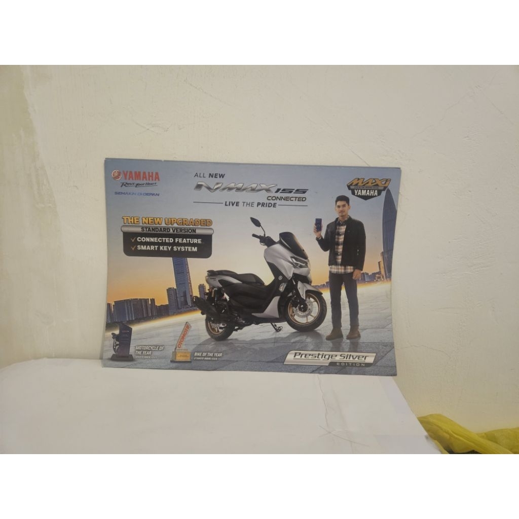 brosur katalog motor yamaha nmax prestige silver 2021 leaflet