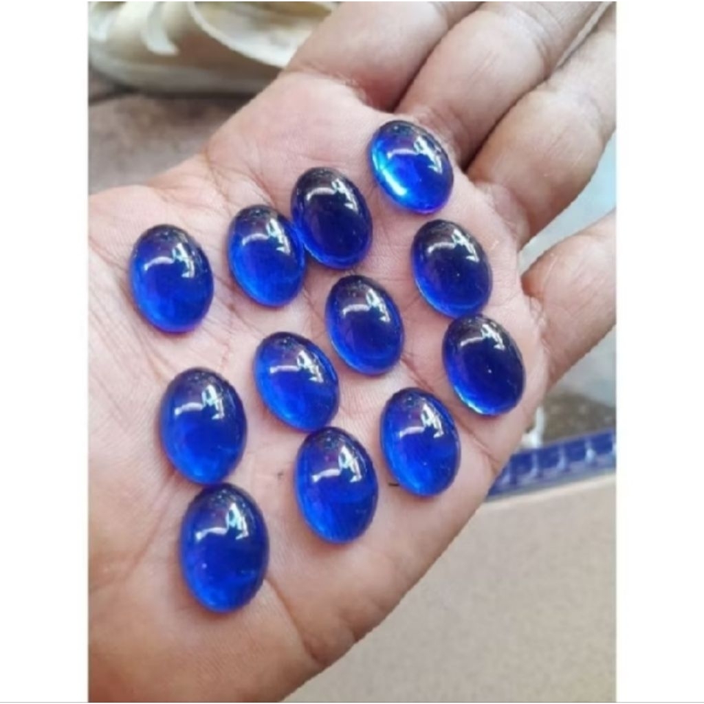 BATU AKIK CYCLOPS PAPUA BLUE 18 MM