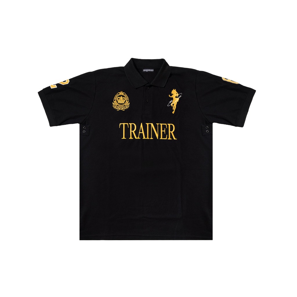 Meganeco Polo Shirt - Trainer Club Black Derby Collection