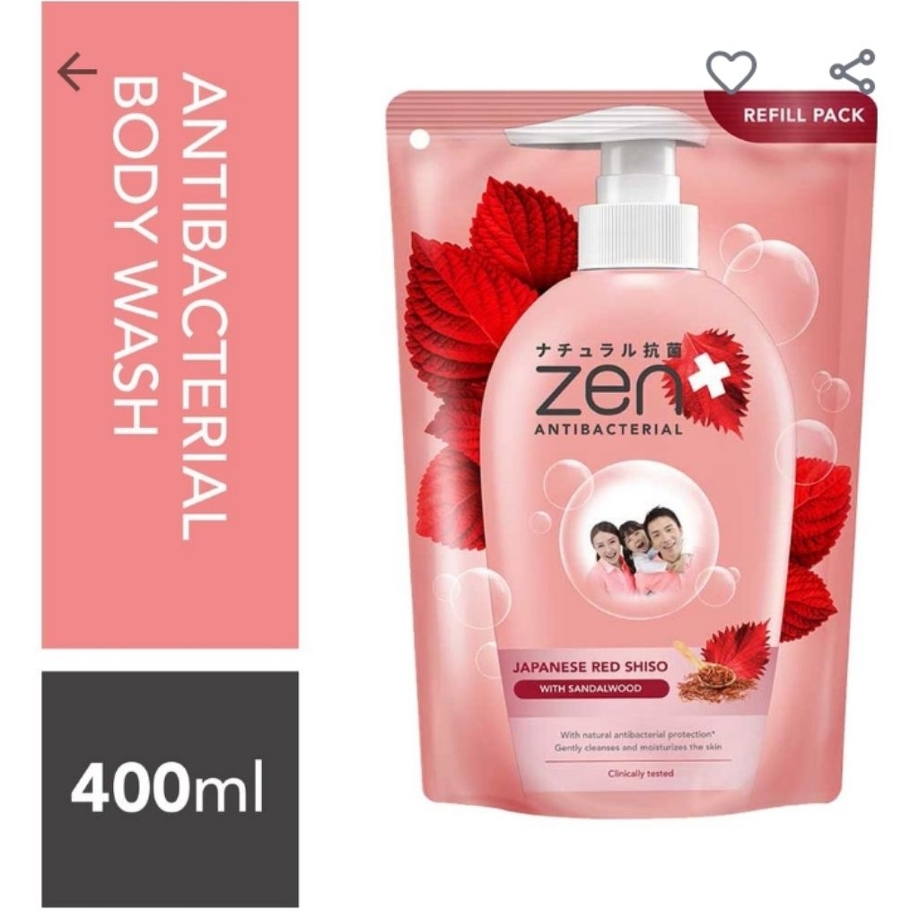 zen sabun cair refill 400ml