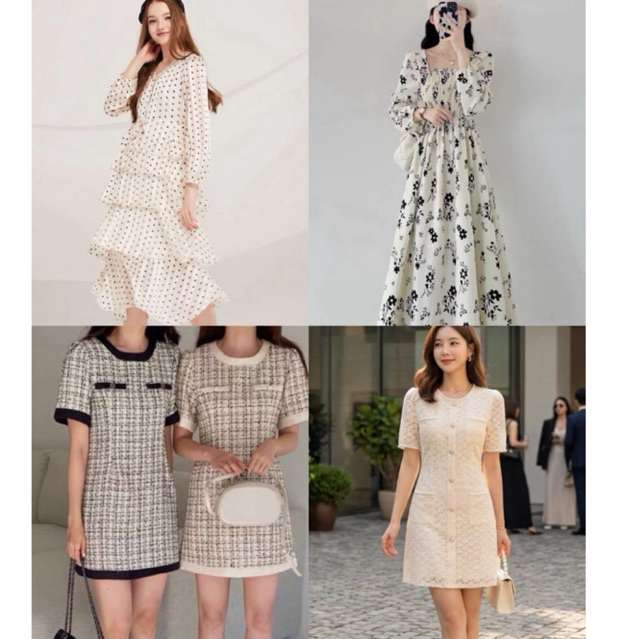 Dress china,korea,cheongsam,fairy,lengan balon