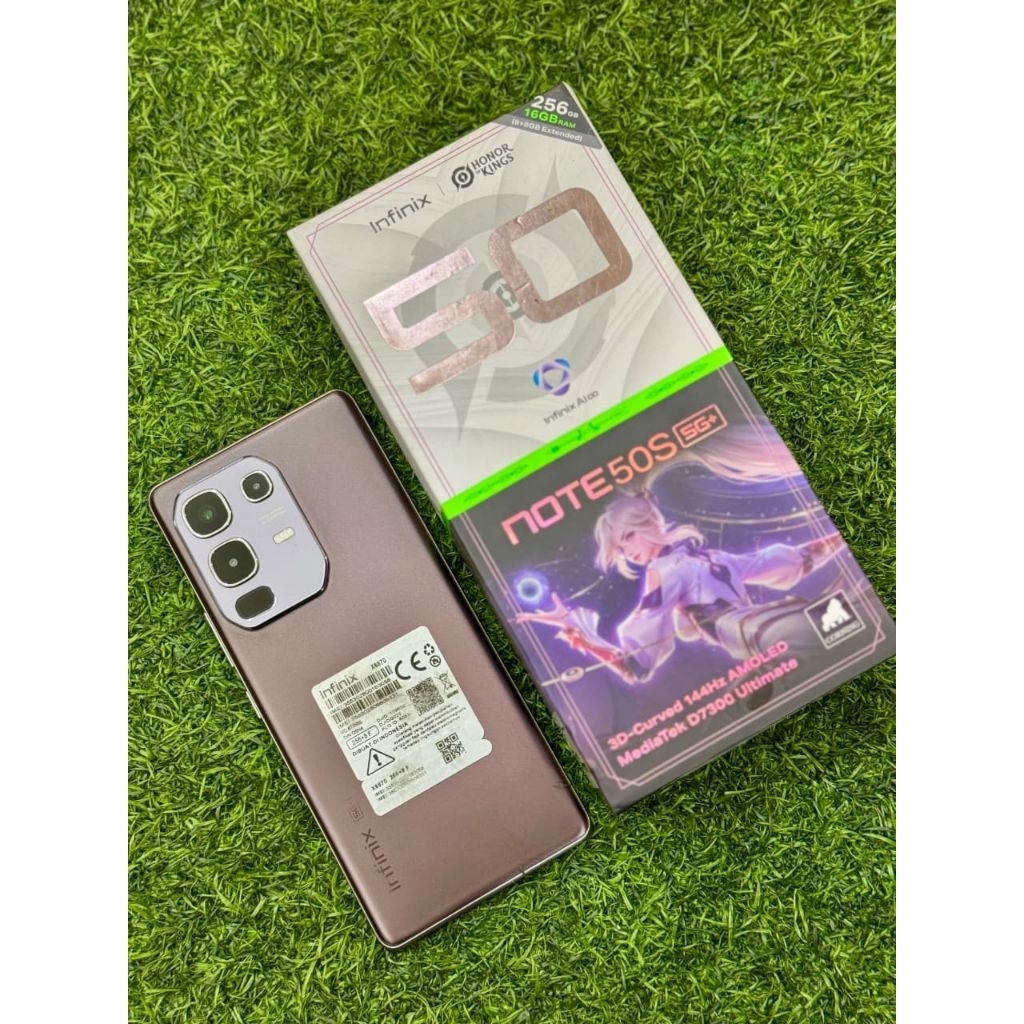 INFINIX NOTE 50S 5G+ SECOND LENGKAP MULUS NOMINUS   RESMI INDONESIA