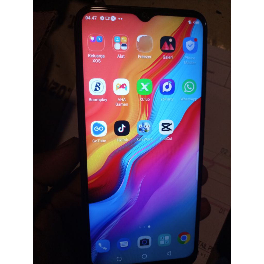 infinix hot 8 4/64 second  deskripsi