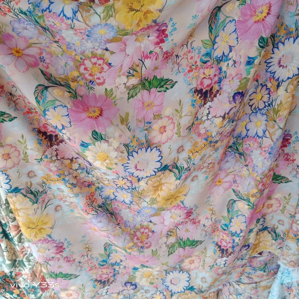 ( 0.5" Meter ) _Kain Katun Rayon Viscose Premium/Kain Rayon Premium/Kain Katun Rayon viscose Premium