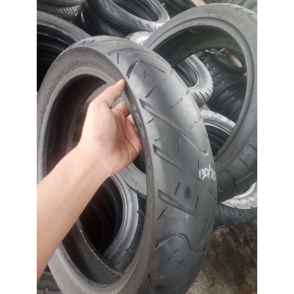 Ban bekas ori copotan R17 130/70 tubles
