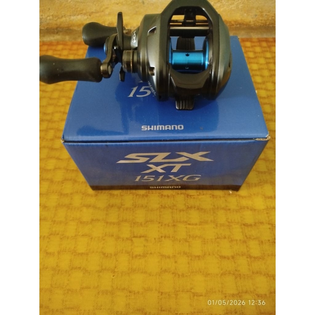 Reel bc shimano slx xt 151xg normal bekas pemakaian