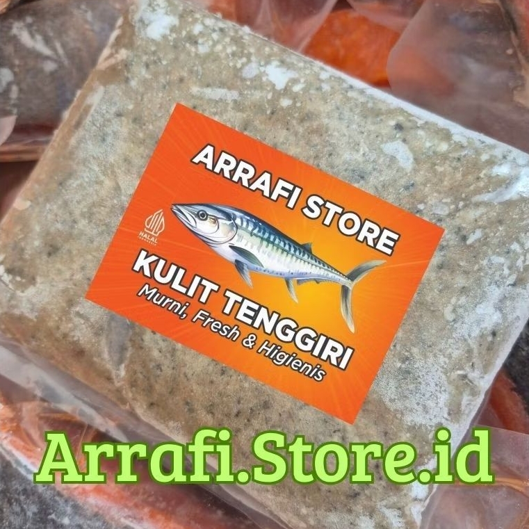 Kulit Ikan Tenggiri Giling Murni Super 1 kg Fresh Frozen untuk Pempek Siomay Tekwan dan Olahan Makan